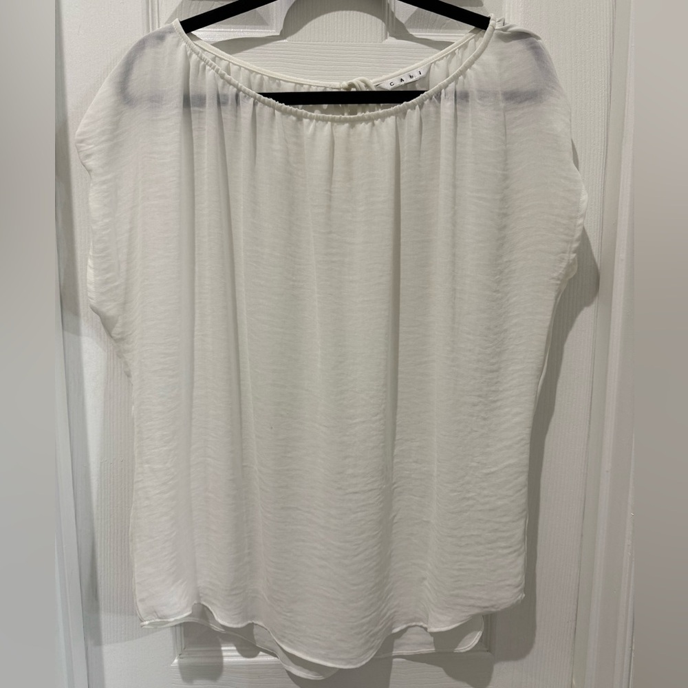 CAbi White Women's Top